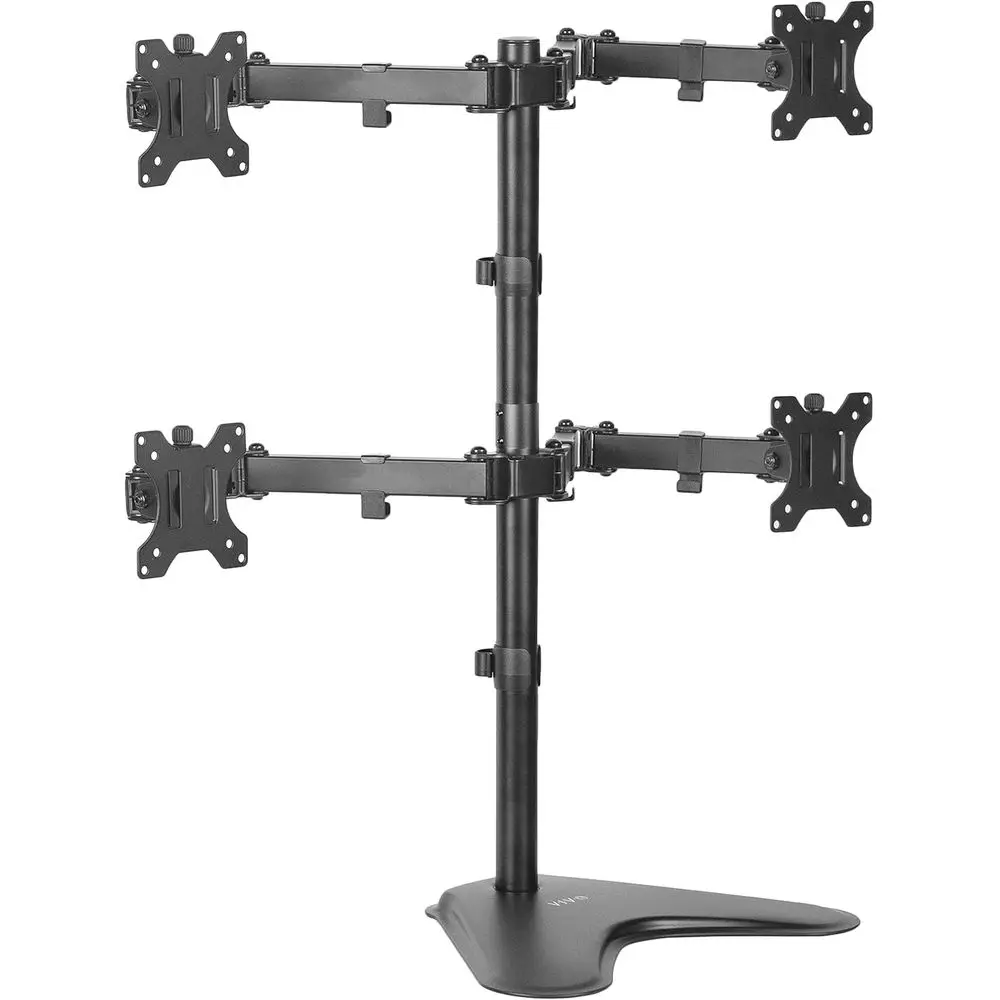 Fully Adjustable 13-30 Inch Monitor Stand, Holds Flat or Curved Displays
Fully Adjustable 13-30 Inch Monitor Stand, Holds Flat or Curved Displays