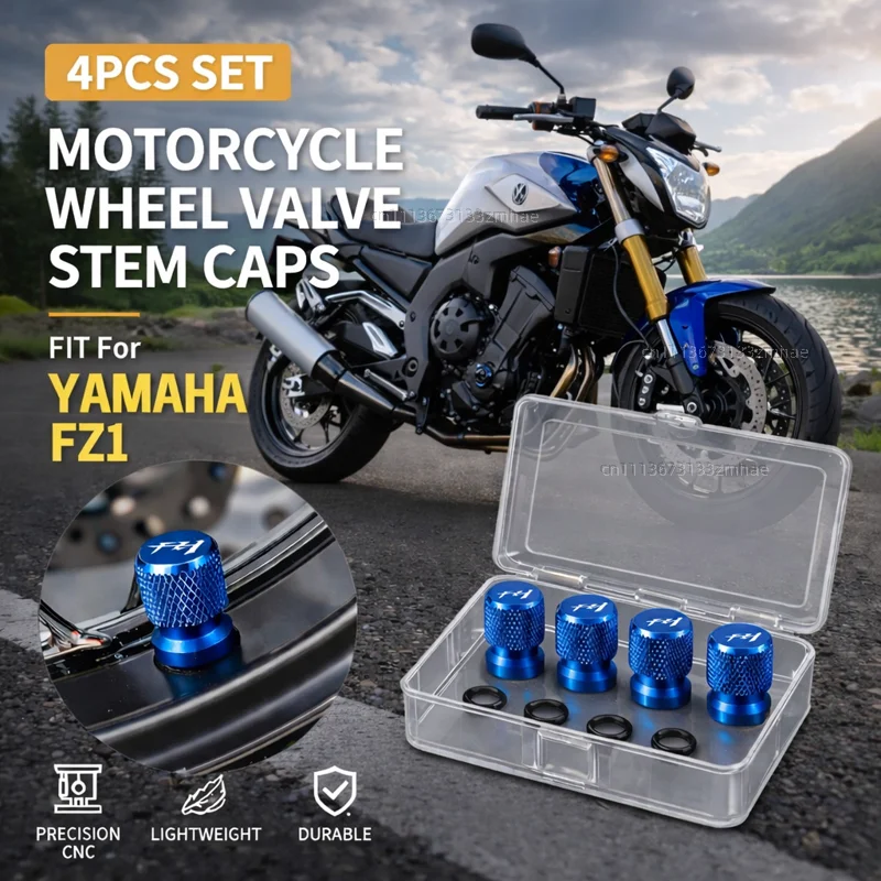 For YAMAHA FZ1 FAZER FZ-1 2006-2015 2008 2009 Motorcycle Accessories CNC Aluminum Tire Valve Stem Cap Air Port Cover Dustproof
For YAMAHA FZ1 FAZER FZ-1 2006-2015 2008 2009 Motorcycle Accessories CNC Aluminum Tire Valve Stem Cap Air Port Cover Dustproof