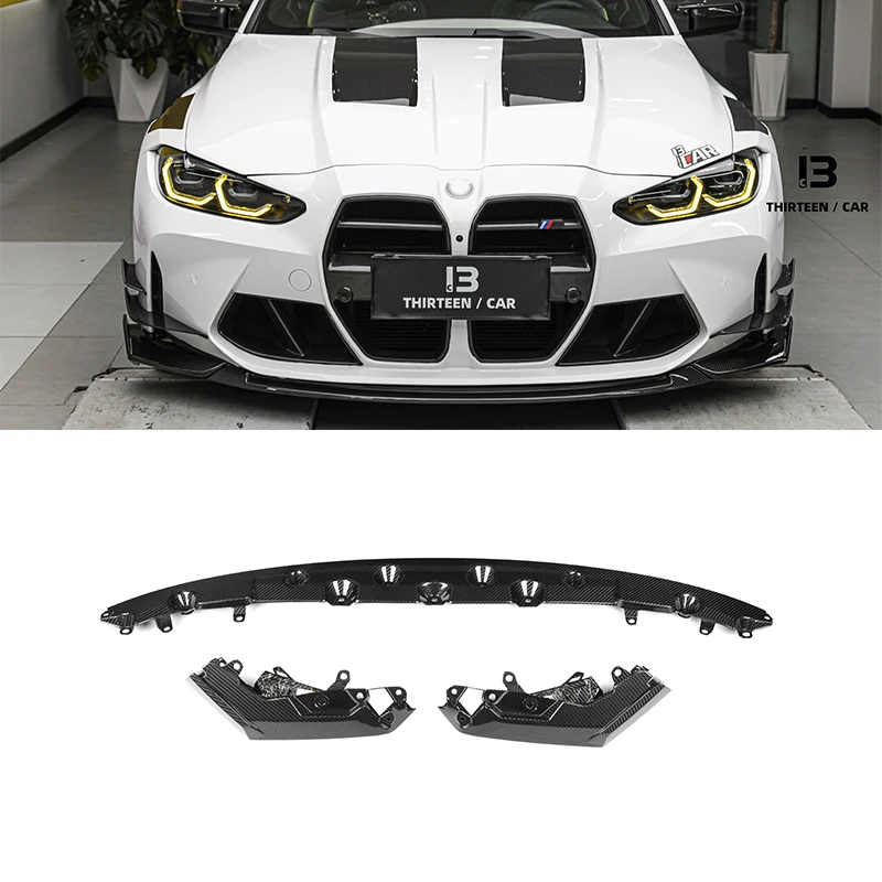 for 3pcs CS Style G80 M3 G82 M4 Carbon Fiber Front Lip Splitter for BMW M3 G80 M4 G82 Lci CS Style
for 3pcs CS Style G80 M3 G82 M4 Carbon Fiber Front Lip Splitter for BMW M3 G80 M4 G82 Lci CS Style