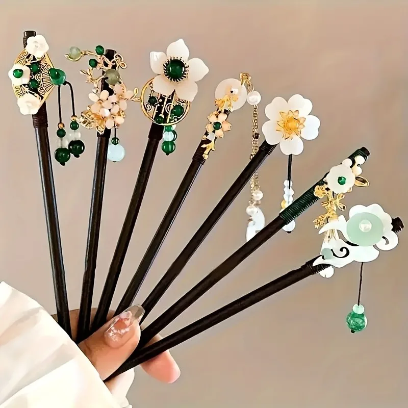 1pc Chinese Style Elegant Hair Accessories Fashion Resin Hairpins Daily Wear Skirts Matched Women's Jewelry Hair Sticks Hairpins
1pc Chinese Style Elegant Hair Accessories Fashion Resin Hairpins Daily Wear Skirts Matched Women's Jewelry Hair Sticks Hairpins