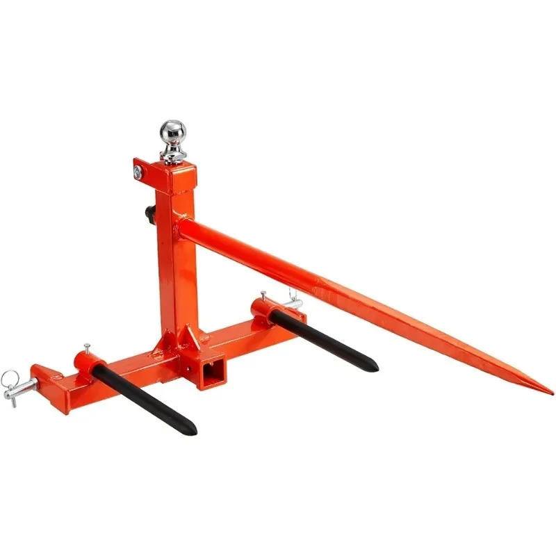 49-Inch Hay Lance Bale 2 Pieces, 1600-Pound Tractor Attachment, Three-Point Hook, 17.5-Inch Fork, Hay Farm Rake Tool
49-Inch Hay Lance Bale 2 Pieces, 1600-Pound Tractor Attachment, Three-Point Hook, 17.5-Inch Fork, Hay Farm Rake Tool