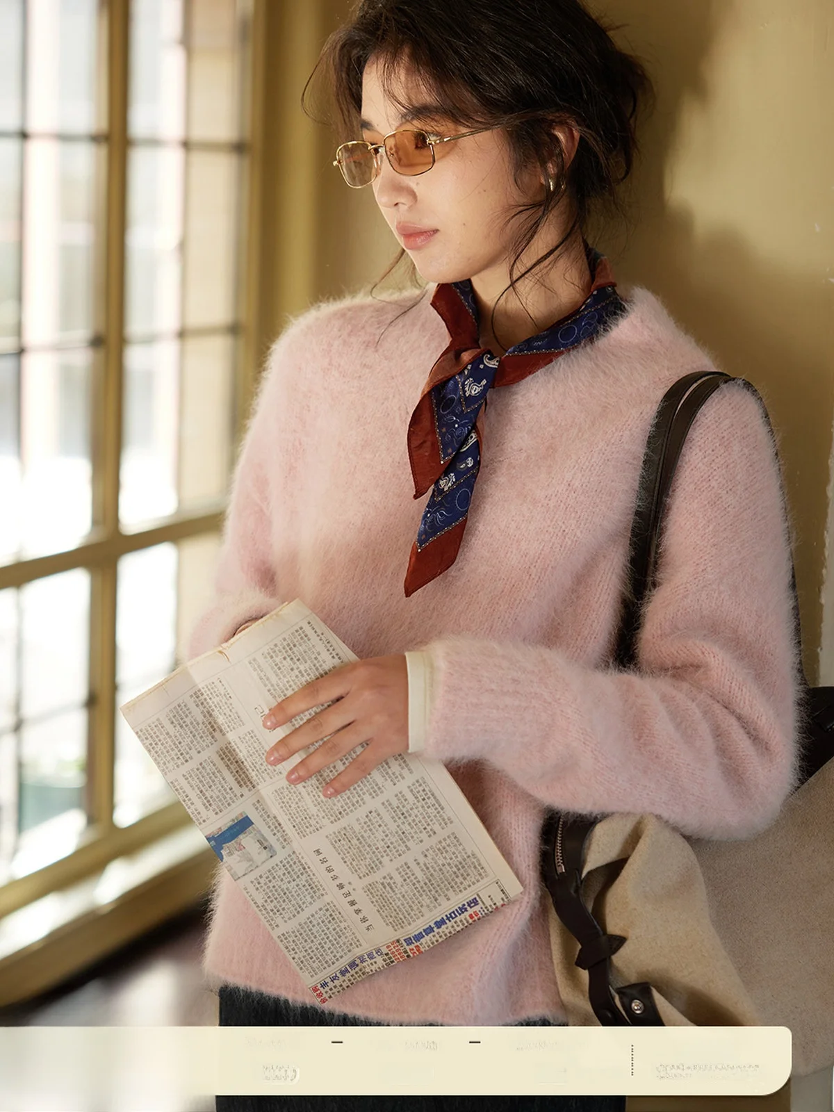 Свитер Solighter из смесовой шерсти с V-образным вырезом, женский, зимний, свободный крой, комфортный, дышащий, с длинными рукавами, круглый вырез, цветной
Свитер Solighter из смесовой шерсти с V-образным вырезом, женский, зимний, свободный крой, комфортный, дышащий, с длинными рукавами, круглый вырез, цветной