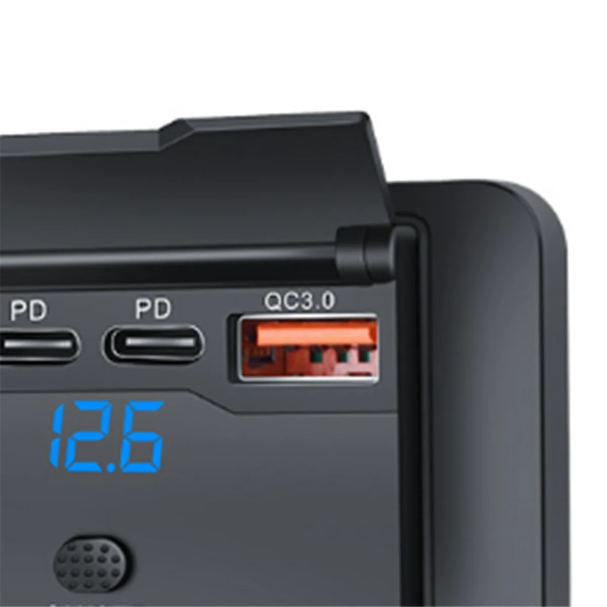 RA-4-портовое 12 В 108 Вт двойное зарядное устройство PD + двойное QC3.0 USB с разъемом для цифрового вольтметра, розетка, панель розетки
RA-4-портовое 12 В 108 Вт двойное зарядное устройство PD + двойное QC3.0 USB с разъемом для цифрового вольтметра, розетка, панель розетки