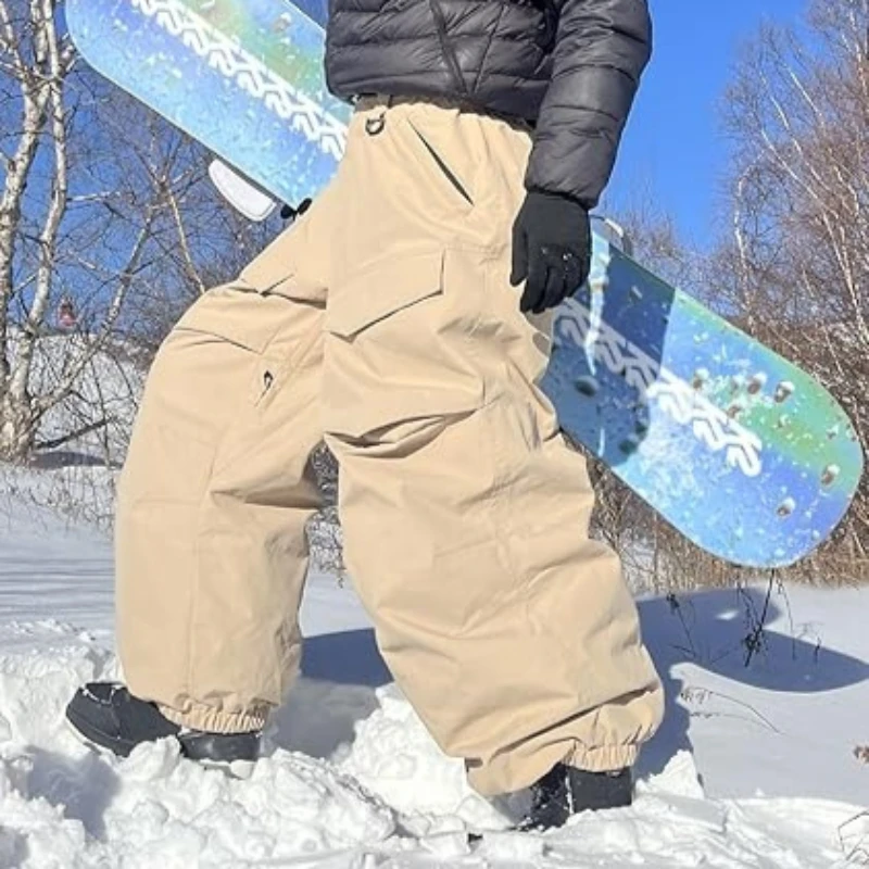 2026 Men Snow Pants Baggy Snowboarding Pant Women Sports Insulated Loose Waterproof Windproof Winter Hiking Warm Ski Pant
2026 Men Snow Pants Baggy Snowboarding Pant Women Sports Insulated Loose Waterproof Windproof Winter Hiking Warm Ski Pant