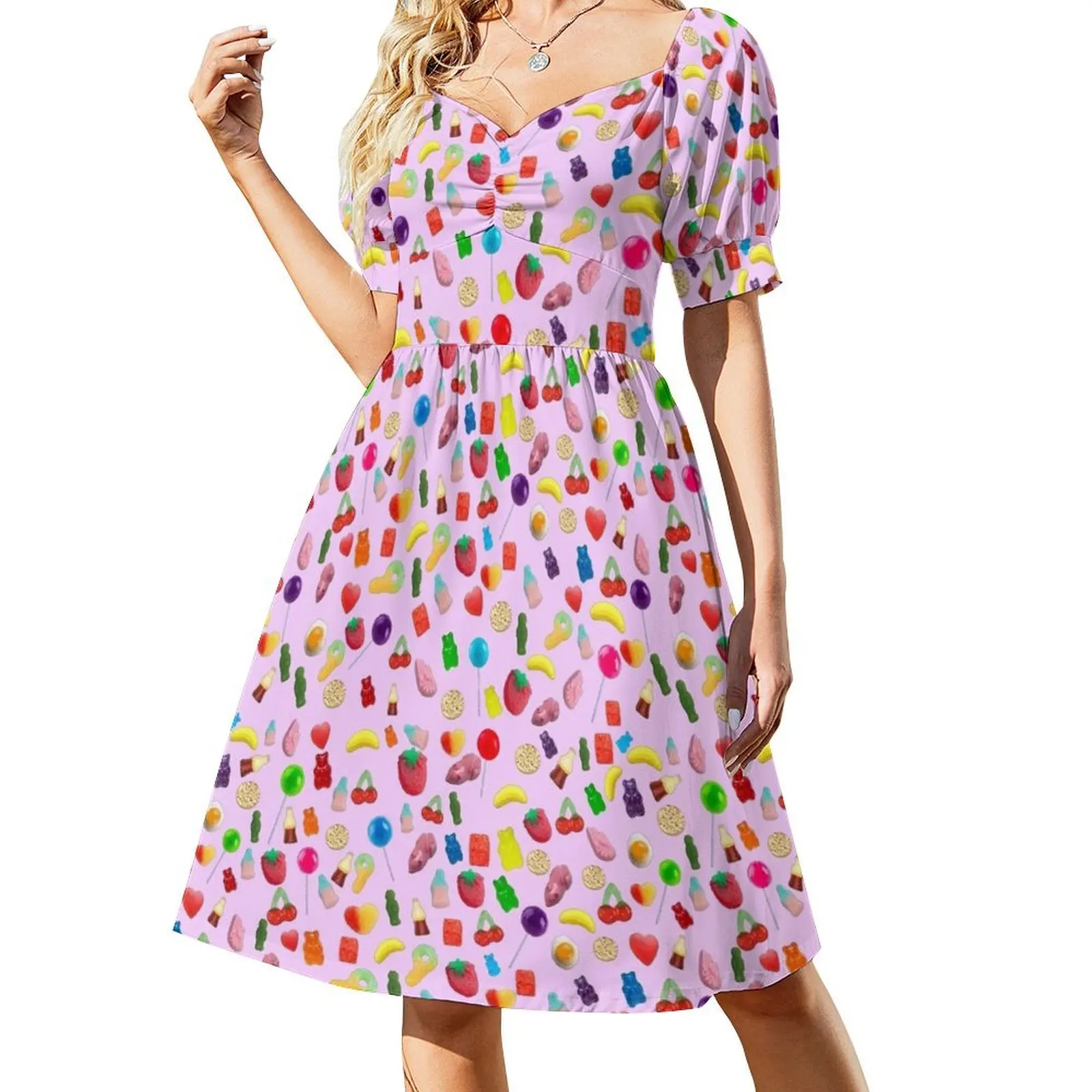 Candy Land Short Sleeved Dress elegant guest wedding dress summer women's dress 2025 summer outfits for women 2025
Candy Land Short Sleeved Dress elegant guest wedding dress summer women's dress 2025 summer outfits for women 2025