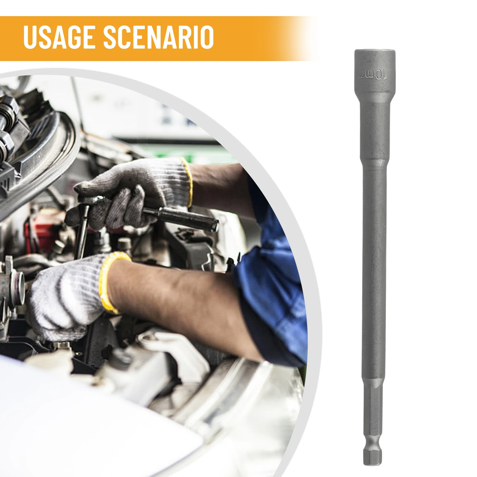 Socket Wrench 6mm-19mm Hexagon Nut Driver Drill Bit Socket Wrench Extension Sleeve Hand Tool Accessories And Parts
Socket Wrench 6mm-19mm Hexagon Nut Driver Drill Bit Socket Wrench Extension Sleeve Hand Tool Accessories And Parts