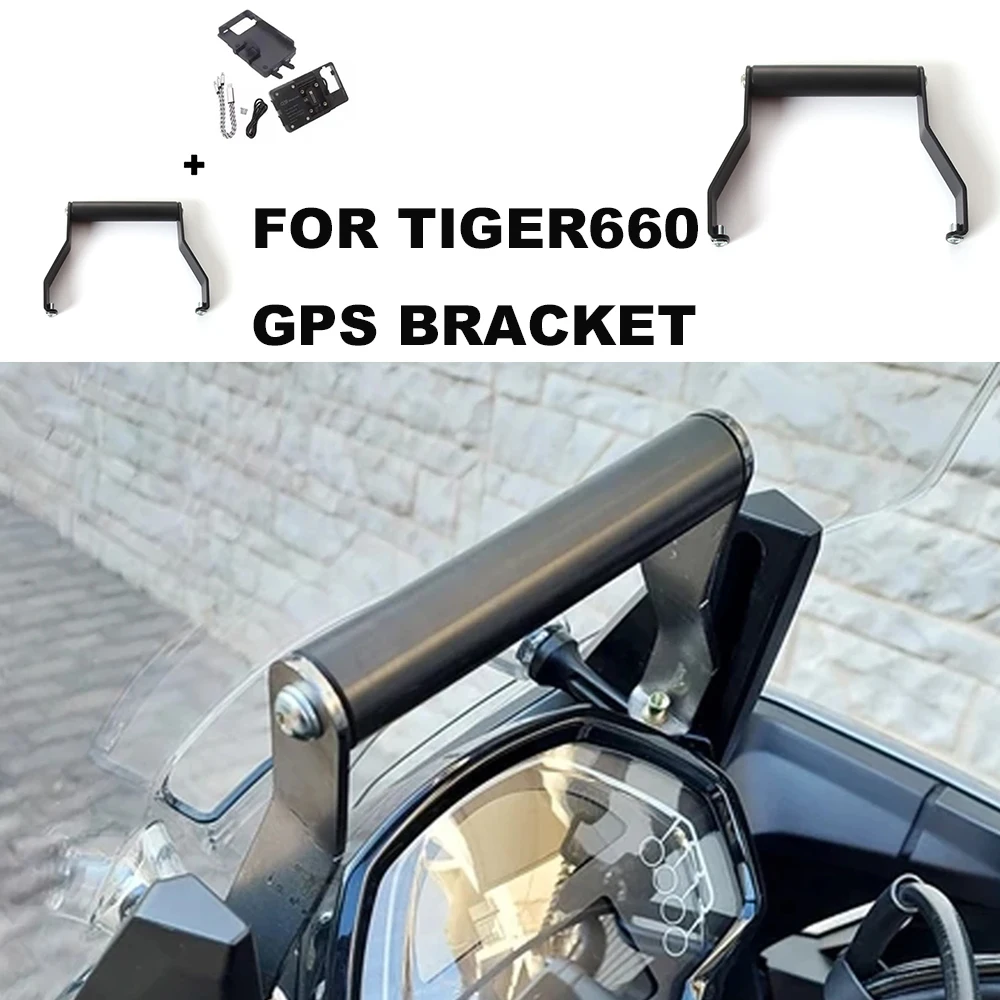 For Tiger 660 GPS Plate Brackets Accessories For Tiger660 Motorcycle GPS SMART PHONE Navigation Adapt Holder NEW Parts 2022-2023
For Tiger 660 GPS Plate Brackets Accessories For Tiger660 Motorcycle GPS SMART PHONE Navigation Adapt Holder NEW Parts 2022-2023