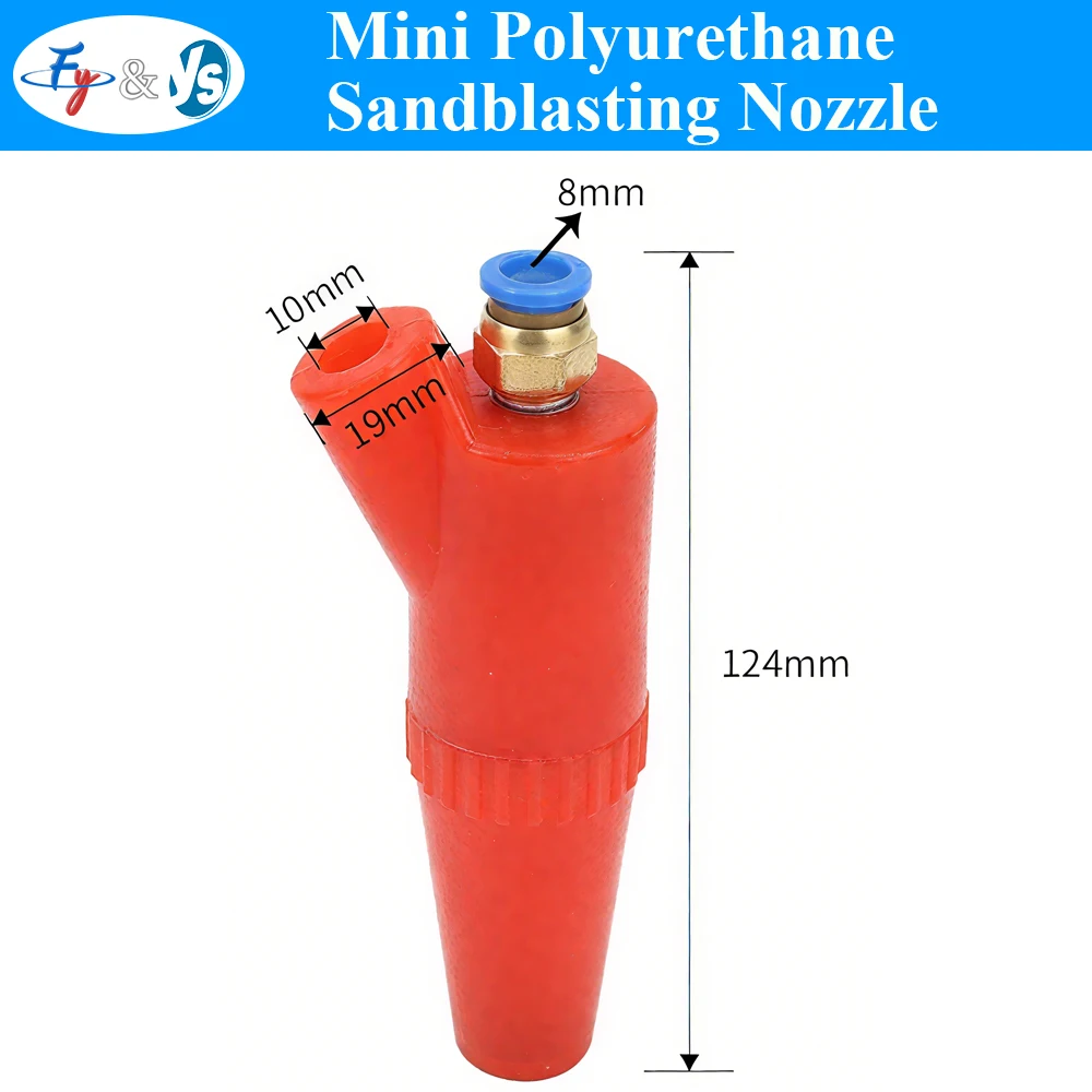 Hand Held Sandblaster Machine with Mini Polyurethane Wet Sandblasting Nozzle Rust Removal Anti Static for Home Industrial Use
Hand Held Sandblaster Machine with Mini Polyurethane Wet Sandblasting Nozzle Rust Removal Anti Static for Home Industrial Use
