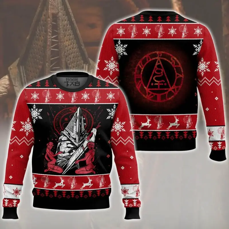 Seal of Metatron Silent Hill Ugly Christmas Sweater Novel Holiday Party Pullover Plus Size Sweater for Men Womens Xmas Gift 2026
Seal of Metatron Silent Hill Ugly Christmas Sweater Novel Holiday Party Pullover Plus Size Sweater for Men Womens Xmas Gift 2026