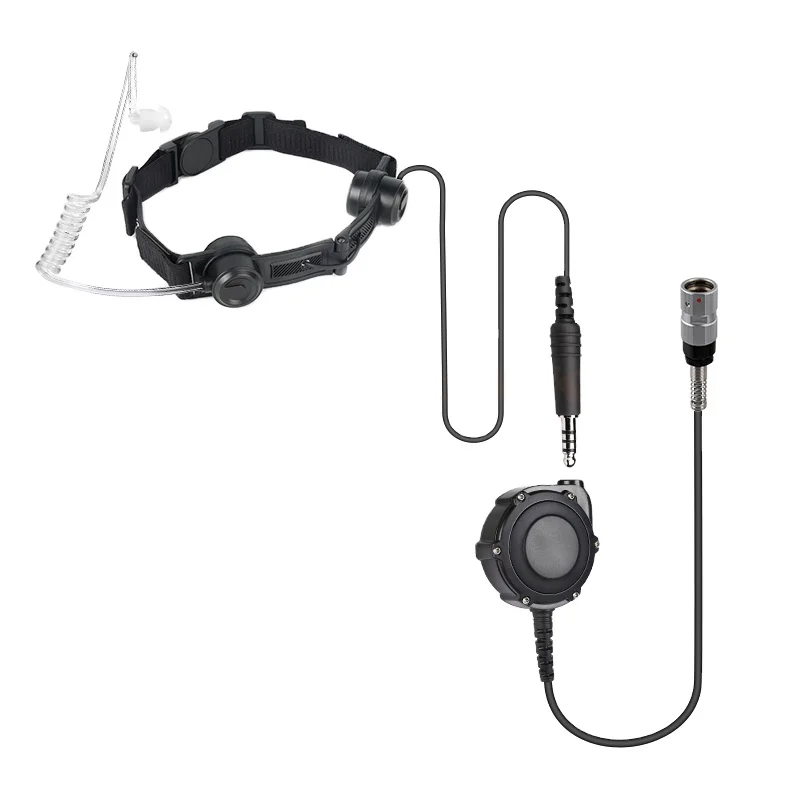 Hidden Air Acoustic Tube Magnetic Throat Microphone
Hidden Air Acoustic Tube Magnetic Throat Microphone