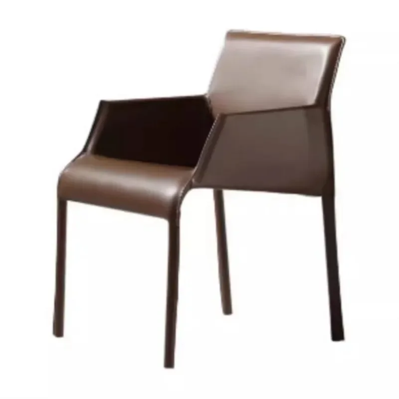 House Saddle Leather Chair Household Luxury Book Chair Loft Industrial Style Hotel Restaurant Designer Nordic Dining Chair
House Saddle Leather Chair Household Luxury Book Chair Loft Industrial Style Hotel Restaurant Designer Nordic Dining Chair