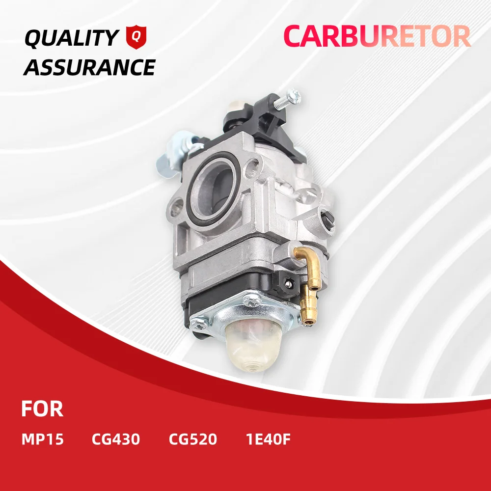 11mm 15mm Carburetor for MP11 MP15 43CC 52CC CG430 CG520 BC430 BC520 4 Stroke Engine Grass Cutter
11mm 15mm Carburetor for MP11 MP15 43CC 52CC CG430 CG520 BC430 BC520 4 Stroke Engine Grass Cutter