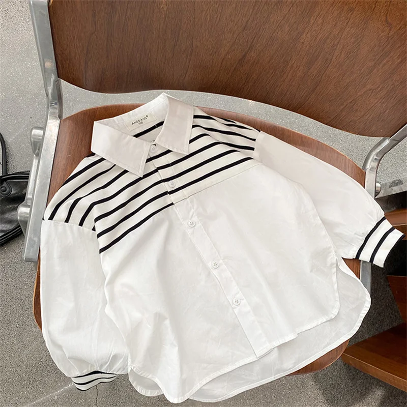 Boys Baby's Kids Blouse Coat Jacket Outwear Cotton 2024 Stripe Spring Autumn Shirts Outwear Teenagers Overcoat Children's Cloth
Boys Baby's Kids Blouse Coat Jacket Outwear Cotton 2024 Stripe Spring Autumn Shirts Outwear Teenagers Overcoat Children's Cloth