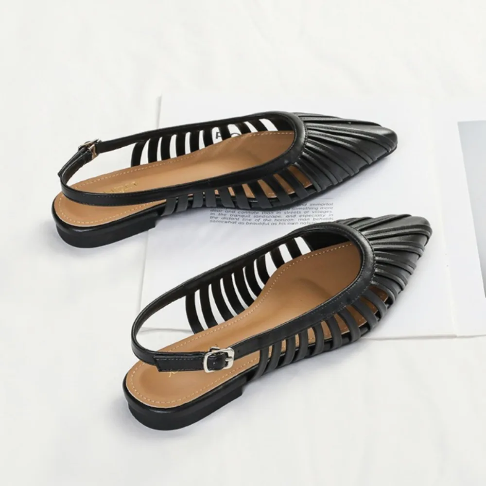 Women's Flat Sandals Pointed Buckle Sandals Women's Hollowed Out Rear Buckle Flat Summer Women's Shoes New Fashion Beach Shoes
Women's Flat Sandals Pointed Buckle Sandals Women's Hollowed Out Rear Buckle Flat Summer Women's Shoes New Fashion Beach Shoes
