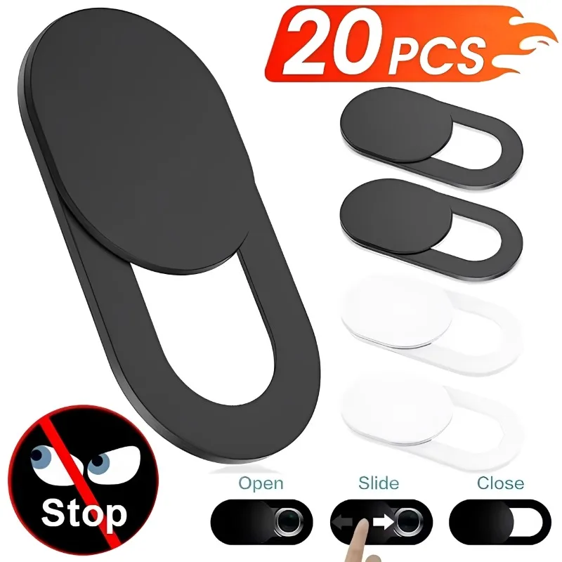 Plastic Camera Cover Shutter Magnet Slider Webcam Cover for iPad Tablet Web Laptop PC Camera Mobile Phone Lenses Privacy Sticker
Plastic Camera Cover Shutter Magnet Slider Webcam Cover for iPad Tablet Web Laptop PC Camera Mobile Phone Lenses Privacy Sticker