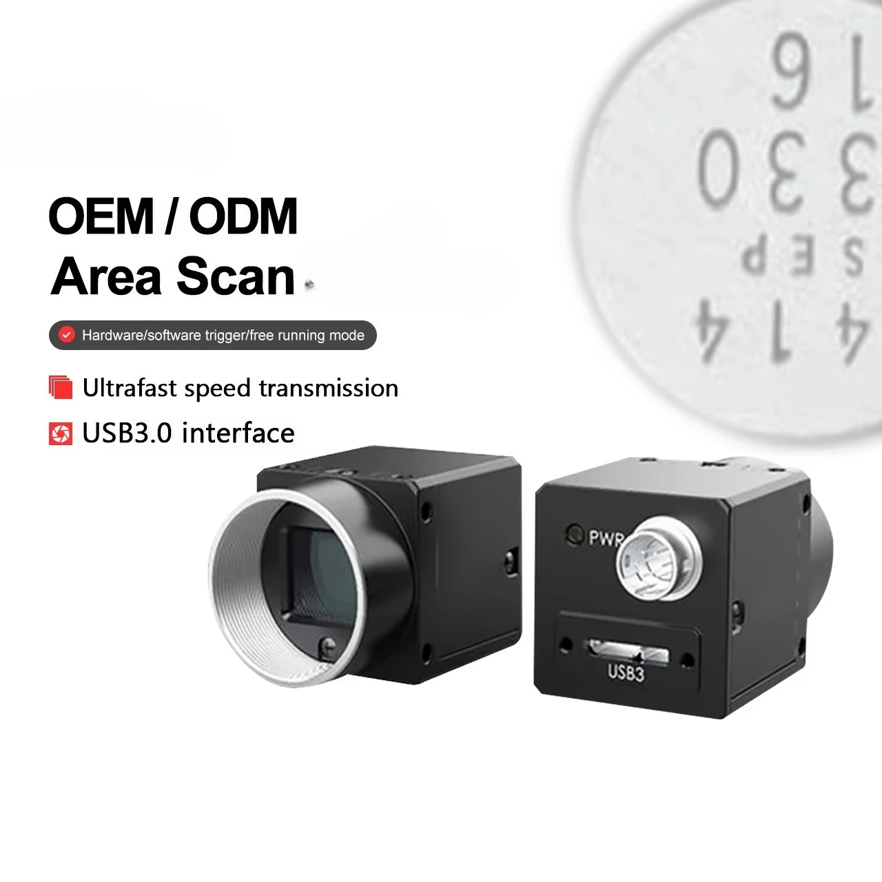 Industrial Machine Vision 1.6MP 240fps High Frame RateUSB3.0 Global Shutter for Detection
Industrial Machine Vision 1.6MP 240fps High Frame RateUSB3.0 Global Shutter for Detection