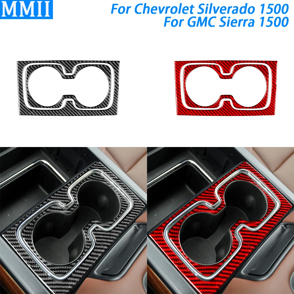 For Chevrolet Silverado For GMC Sierra 2014-2018 Carbon Fiber Water Cup Holder Panel Cover Trim Car Interior Accessories Sticker
For Chevrolet Silverado For GMC Sierra 2014-2018 Carbon Fiber Water Cup Holder Panel Cover Trim Car Interior Accessories Sticker