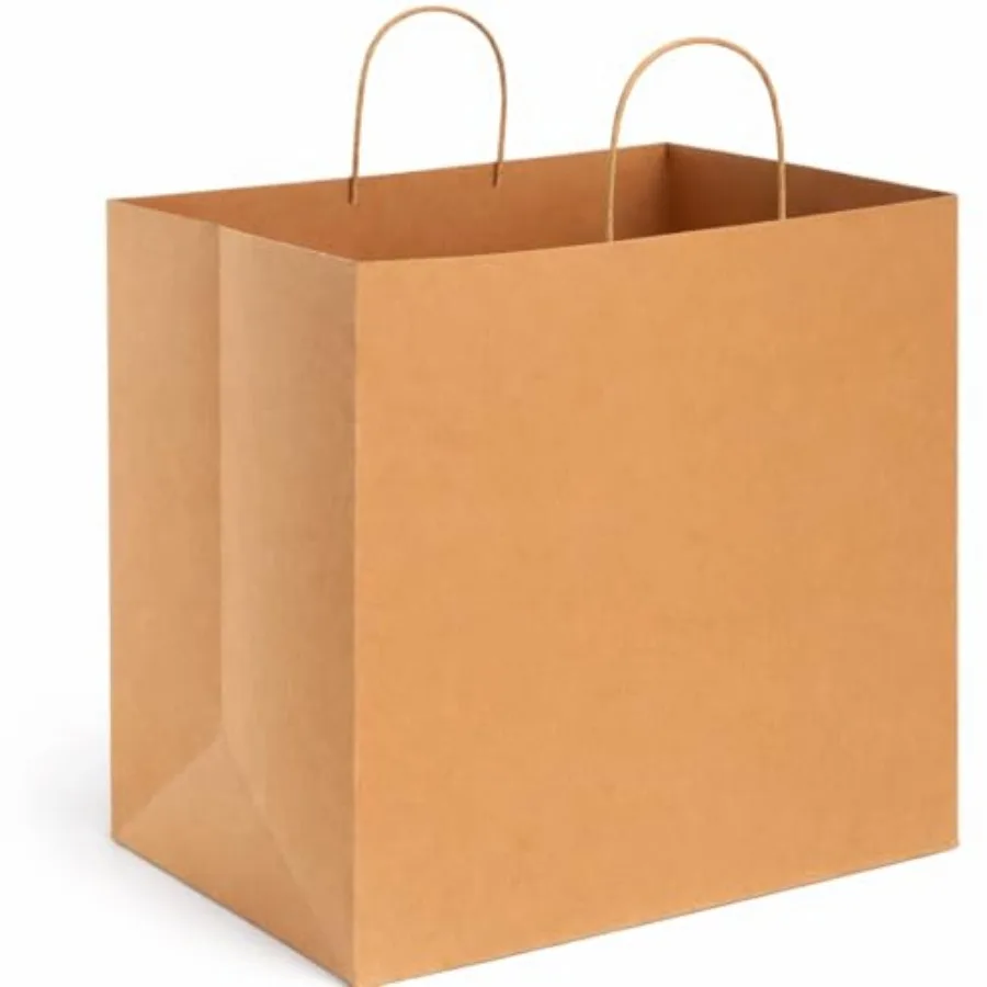 Kraft Ultra Wide Large Paper Bags 14x10x15.75 Pcs Brown Paper Gift Bags with Handles Thick Grocery Bags Reinforced Bottom Bulk
Kraft Ultra Wide Large Paper Bags 14x10x15.75 Pcs Brown Paper Gift Bags with Handles Thick Grocery Bags Reinforced Bottom Bulk