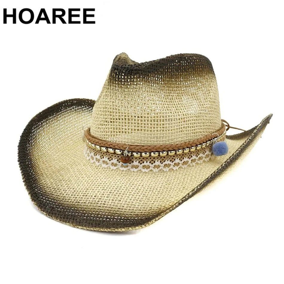 HOAREE Beige Ladies Sun Hat Cowboy Decorate Straw Summer Hats for Women White Bow Travel Beach Female Brand New Design Jazz Hats
HOAREE Beige Ladies Sun Hat Cowboy Decorate Straw Summer Hats for Women White Bow Travel Beach Female Brand New Design Jazz Hats