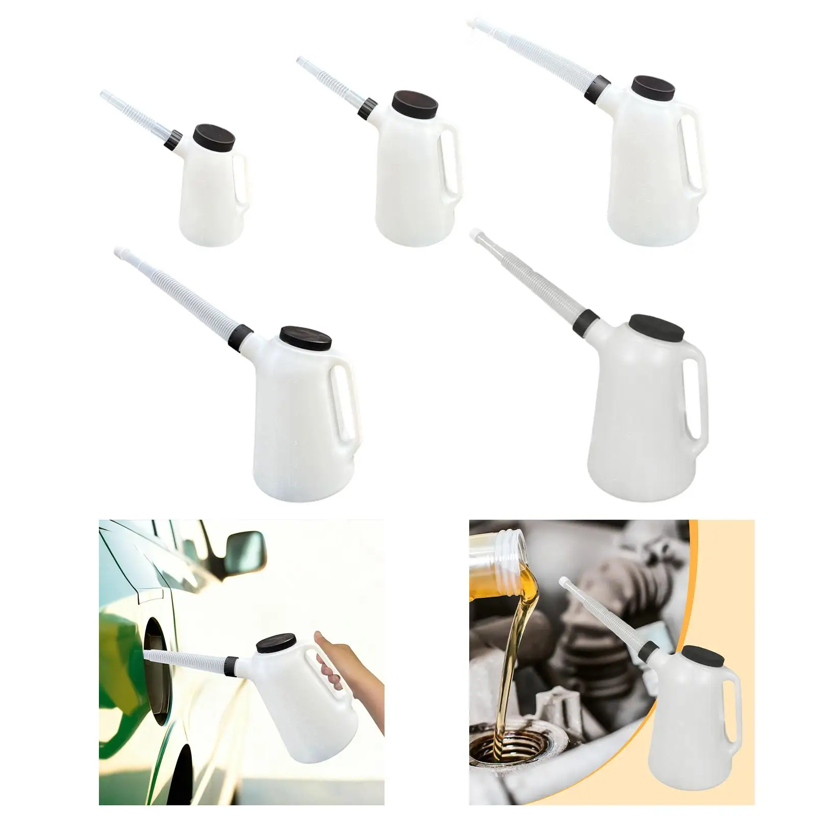 Легкий контейнер для измерения масла с удлиненным носиком и ручкой. Прочный дозатор масла для универсального автомобильного гаража.
Легкий контейнер для измерения масла с удлиненным носиком и ручкой. Прочный дозатор масла для универсального автомобильного гаража.