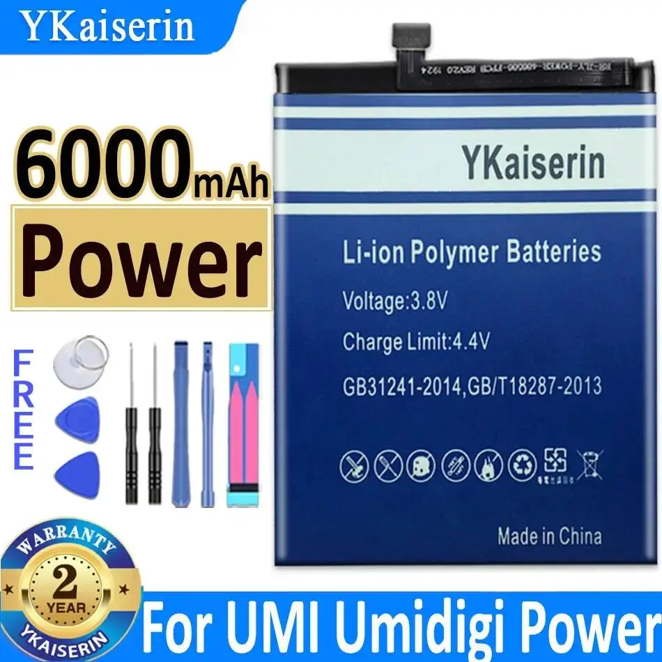 Lightweight For Umidigi Umi Power 6000mAh High Compatibility Mobile Phone Battery
Lightweight For Umidigi Umi Power 6000mAh High Compatibility Mobile Phone Battery
