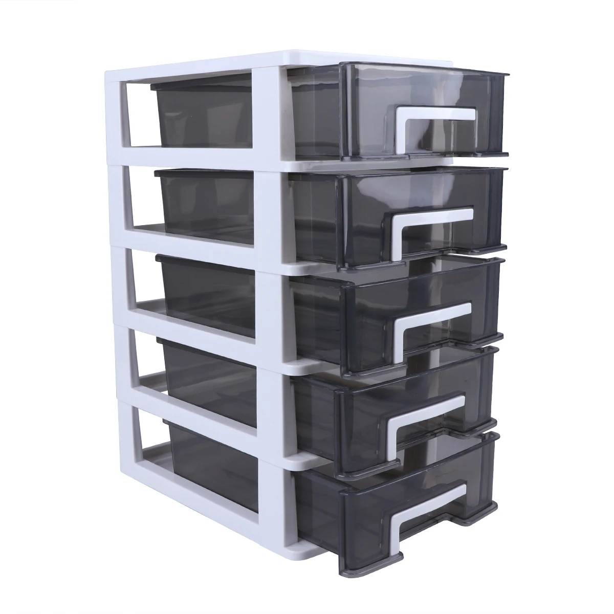 Desktop Storage Box Plastic Closet Cabinet with Drawers Black Bins Multi-layer Shelf Portable Container Storage Solution
Desktop Storage Box Plastic Closet Cabinet with Drawers Black Bins Multi-layer Shelf Portable Container Storage Solution