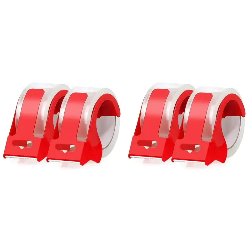 ALIM-4Rolls Packing Tapes With 4 Refillable Dispenser,Heavy Duty Packaging Tape 1.88 Inch X 55Yards,Adhesive Packaging Tape
ALIM-4Rolls Packing Tapes With 4 Refillable Dispenser,Heavy Duty Packaging Tape 1.88 Inch X 55Yards,Adhesive Packaging Tape