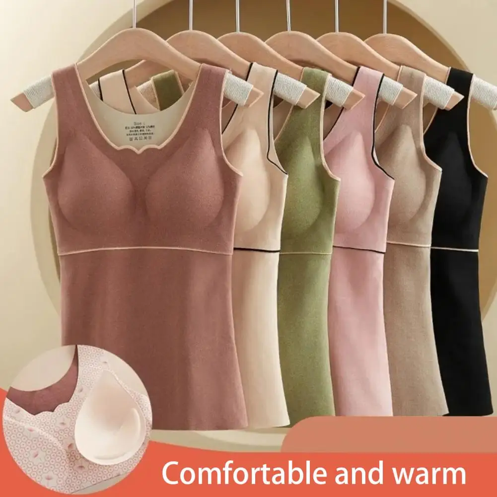 Seamless Fleece Vest Women's Fall Winter Thermal Vest Plush Sleeveless V Neck Slim Fit Padded Pullover Soft for Cold for Women
Seamless Fleece Vest Women's Fall Winter Thermal Vest Plush Sleeveless V Neck Slim Fit Padded Pullover Soft for Cold for Women