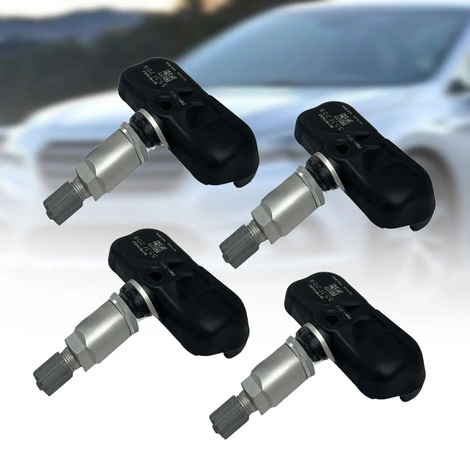 4x Tire Pressure Sensors 42607-33011 Spare Parts Easy to Use Portable Practical High Performance Direct Replaces for Toyota
4x Tire Pressure Sensors 42607-33011 Spare Parts Easy to Use Portable Practical High Performance Direct Replaces for Toyota
