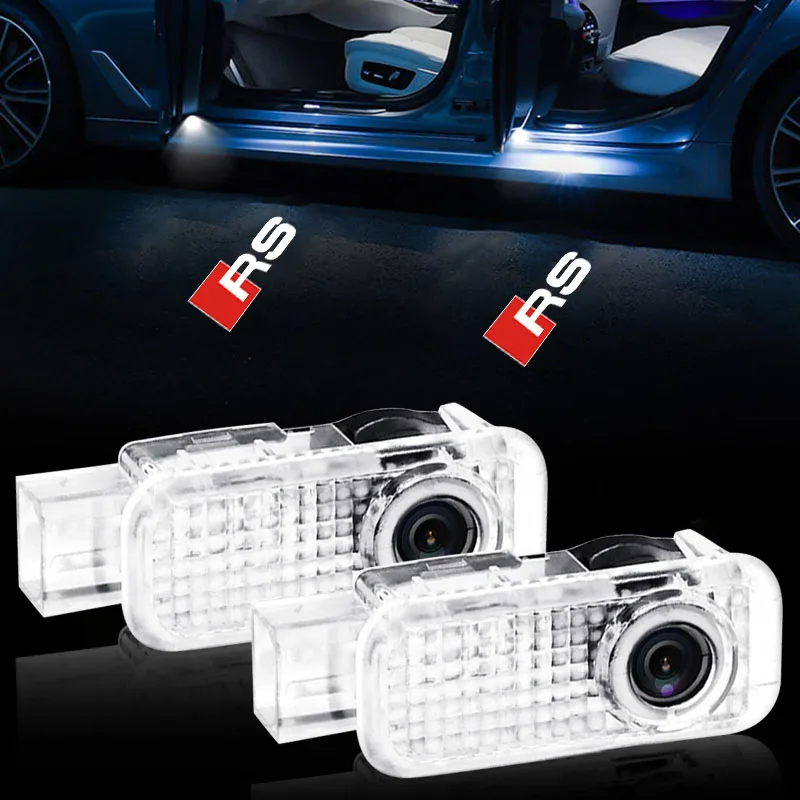 For Audi RS A1 A3 A4 A5 A6 A7 A8 Q2 Q3 Q5 Q7 Q8 Quattro S7 S8 S3 S4 2pcs Car Door Welcome Light Laser Projector Lamp Car Styling
For Audi RS A1 A3 A4 A5 A6 A7 A8 Q2 Q3 Q5 Q7 Q8 Quattro S7 S8 S3 S4 2pcs Car Door Welcome Light Laser Projector Lamp Car Styling