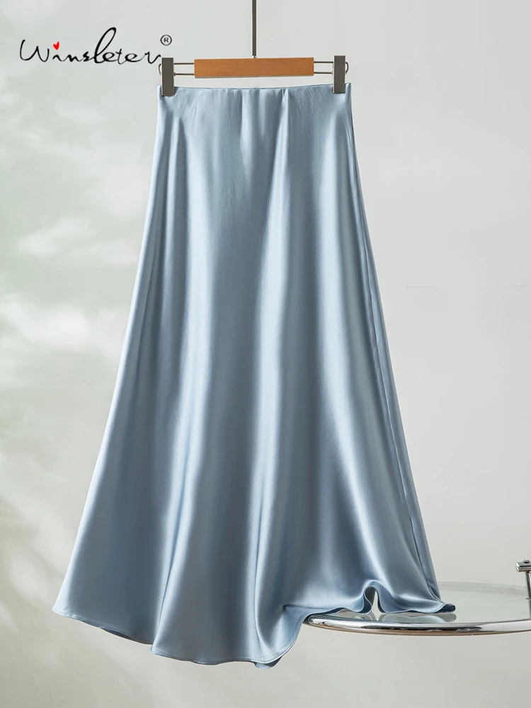 Winsleter-93%Silk 7%Spandex Elegant Skirts, Elastic High Waist Solid, Women Commute Trumpet Skirts, 2026 Summer New B64007CC
Winsleter-93%Silk 7%Spandex Elegant Skirts, Elastic High Waist Solid, Women Commute Trumpet Skirts, 2026 Summer New B64007CC