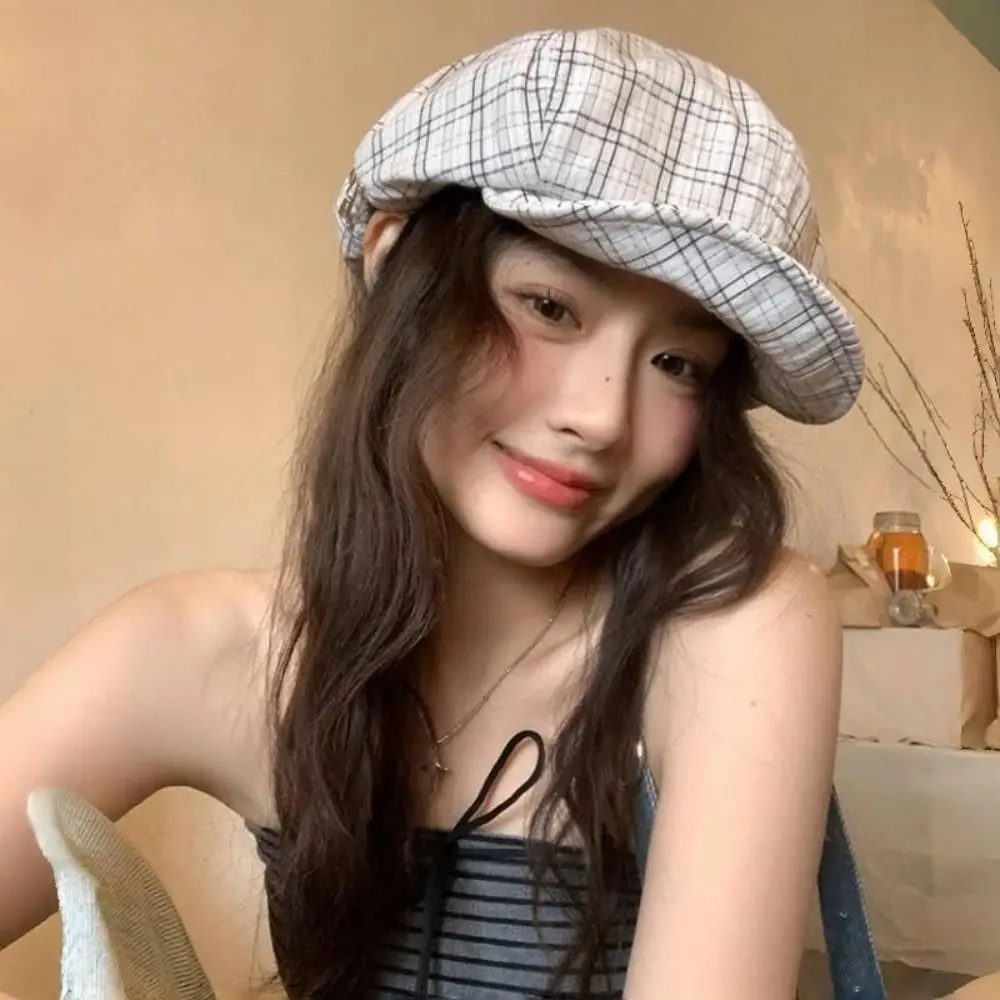 Fashion Ins Green Plaid Cloud Berets Y2k Spring Summer Newsboy Caps Harajuku Casual Painter Hat Female
Fashion Ins Green Plaid Cloud Berets Y2k Spring Summer Newsboy Caps Harajuku Casual Painter Hat Female