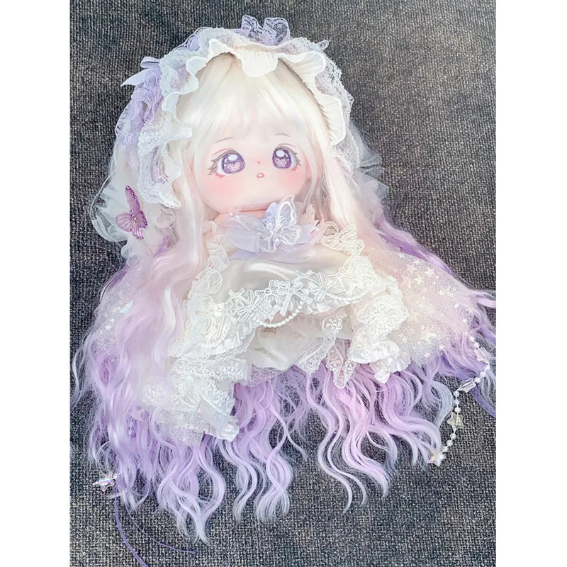 Cute Sweet Cotton Doll Cosplay Genuine Bailu 20cm Doll Clothes Female High-Temperature Silk Plush Doll Cloth Girl Gift
Cute Sweet Cotton Doll Cosplay Genuine Bailu 20cm Doll Clothes Female High-Temperature Silk Plush Doll Cloth Girl Gift