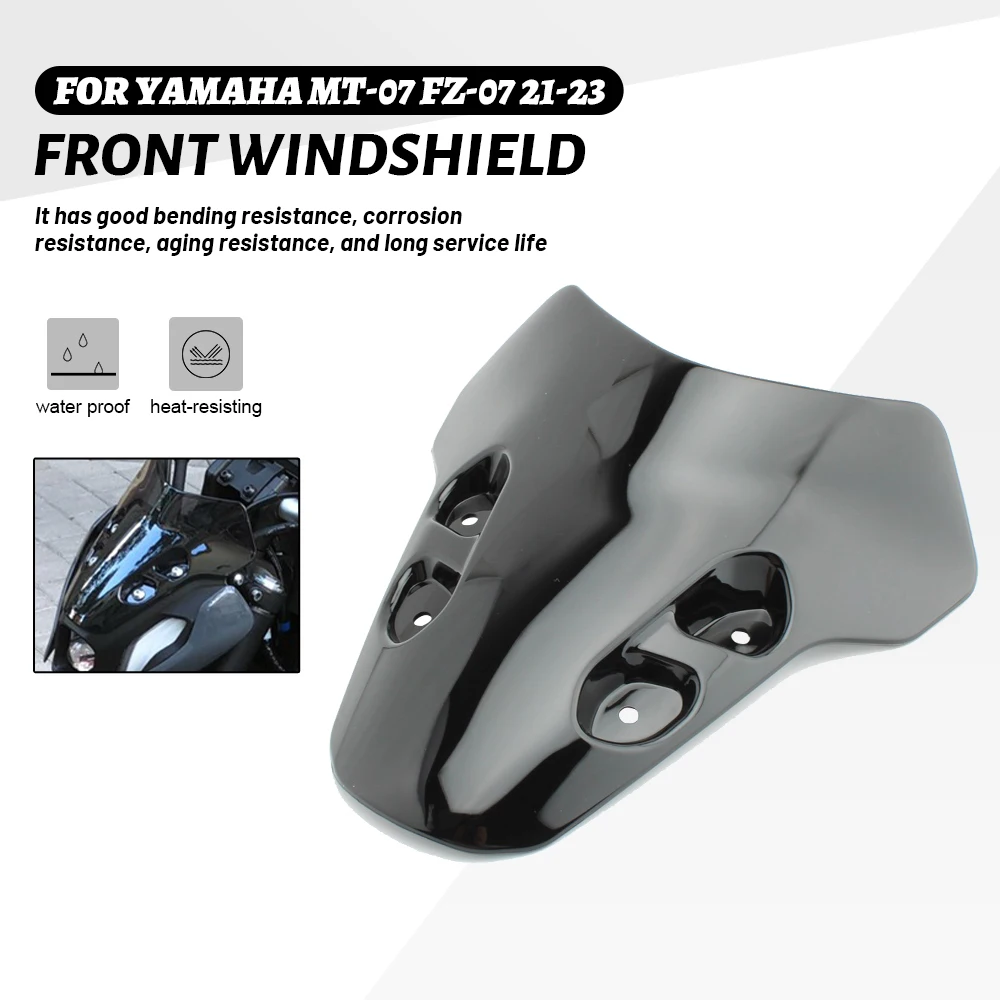 For YAMAHA MT-07 MT07 MT 07 2021 2022 2023 Motorcycle Accessories Front Windshield Windscreen Windproof Air Wind Screen Deflecto
For YAMAHA MT-07 MT07 MT 07 2021 2022 2023 Motorcycle Accessories Front Windshield Windscreen Windproof Air Wind Screen Deflecto