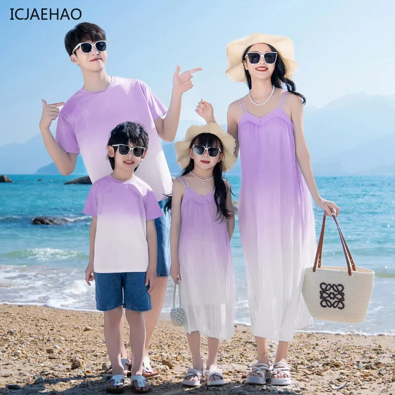 Matching Family Clothes Set Mom Dad Tropical Print Family Dresses Daughter Beachwear Summer Vacation Outfits Seaside Holiday
Matching Family Clothes Set Mom Dad Tropical Print Family Dresses Daughter Beachwear Summer Vacation Outfits Seaside Holiday