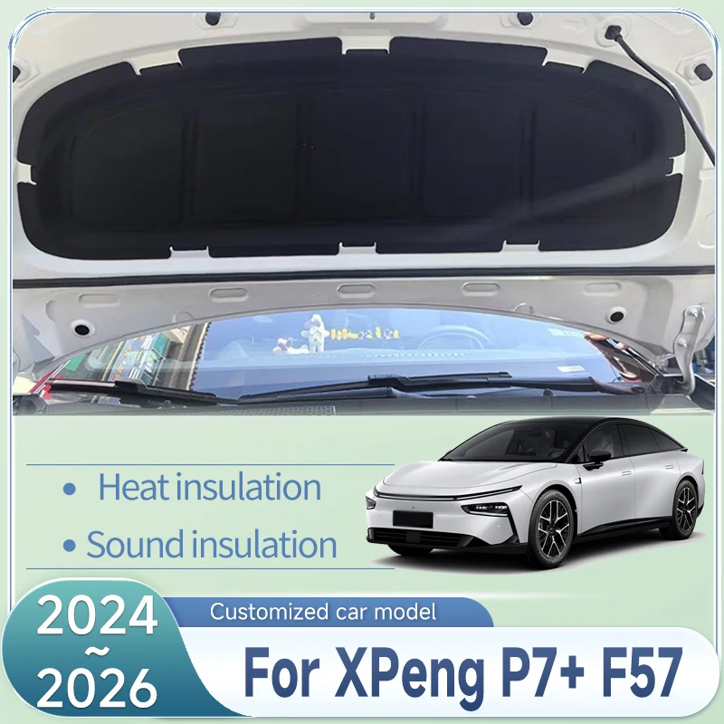 Front Hood Engine Sound Pad For XPeng P7+ F57 2024 2025 2026 Heat Insulation Cotton Car Fireproof Mat Interior Auto Accessorie
Front Hood Engine Sound Pad For XPeng P7+ F57 2024 2025 2026 Heat Insulation Cotton Car Fireproof Mat Interior Auto Accessorie