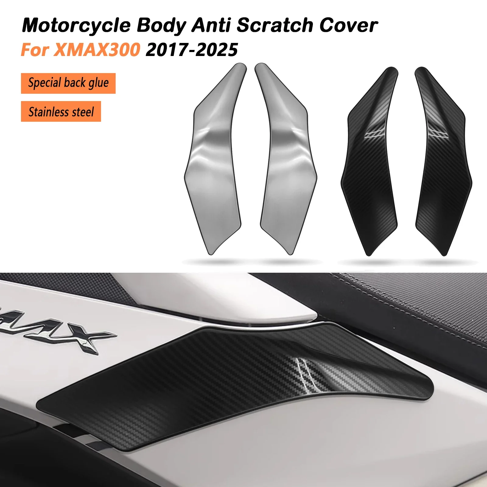 Для Yamaha XMAX 300 2025 X-MAX 300 2017-2024 боковая защитная защита мотоциклетный чехол на кузов, полоски против царапин, полоса против столкновений
Для Yamaha XMAX 300 2025 X-MAX 300 2017-2024 боковая защитная защита мотоциклетный чехол на кузов, полоски против царапин, полоса против столкновений