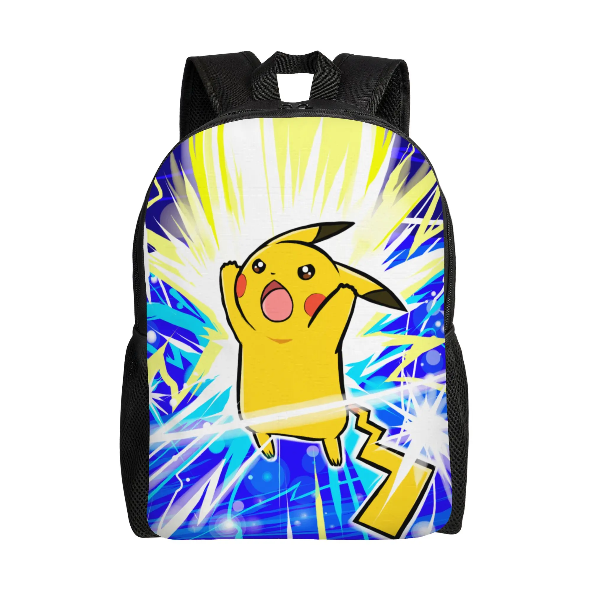 Custom Pokemoned P-Pikachus Backpacks for Women Men Waterproof College School Classical Anime Bag Print Bookbag
Custom Pokemoned P-Pikachus Backpacks for Women Men Waterproof College School Classical Anime Bag Print Bookbag