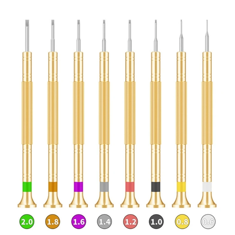 Complete 12 Piece Phone Watchmaker Screwdriver Set With Ergonomic Copper Handle A2BB
Complete 12 Piece Phone Watchmaker Screwdriver Set With Ergonomic Copper Handle A2BB