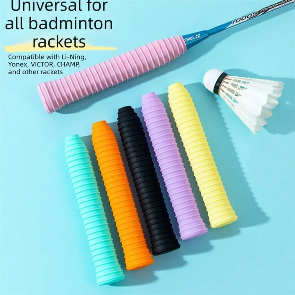 Multicolor Badminton Grip Washable Silicone Silicone Grip Cover Waterproof High Elasticity Silicone Sleeve Badminton
Multicolor Badminton Grip Washable Silicone Silicone Grip Cover Waterproof High Elasticity Silicone Sleeve Badminton