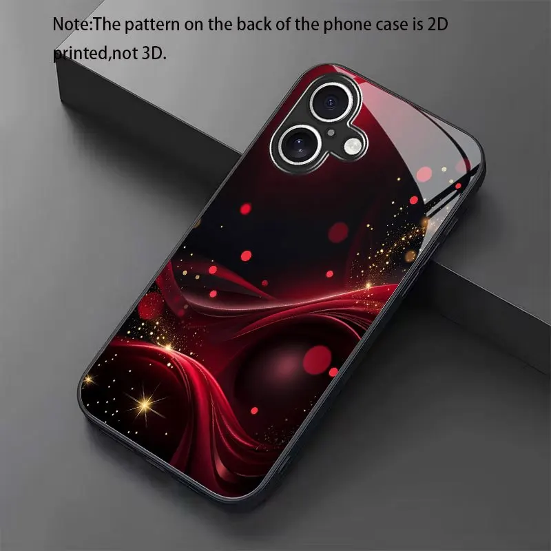 Red gold flowing light background glass phone case suitable for iPhone 17 16 15 14 13 12 11 Pro/Max/Plus shockproof back cover
Red gold flowing light background glass phone case suitable for iPhone 17 16 15 14 13 12 11 Pro/Max/Plus shockproof back cover
