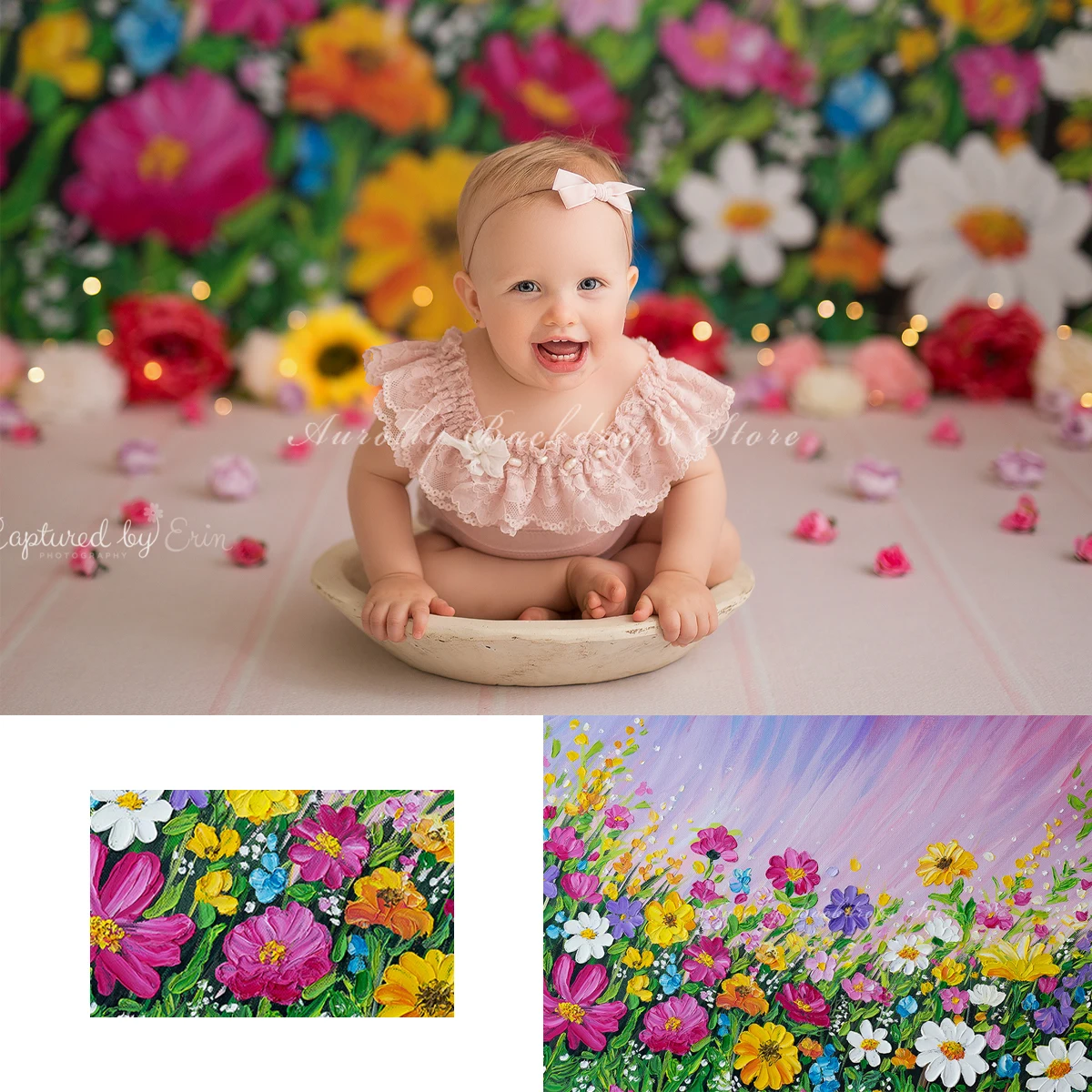 Flowers Sea Backgrounds Cake Smash Kids Adult Photography Props Child Baby Decors Floral Garden Photo Backdrops
Flowers Sea Backgrounds Cake Smash Kids Adult Photography Props Child Baby Decors Floral Garden Photo Backdrops