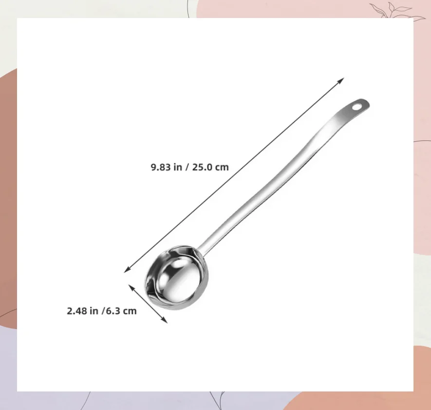 2 Piece 304 Stainless Steel Long Handled Soup Ladle Set With Deep Pour Spout Perfect For Gravy Sauces And Soups
2 Piece 304 Stainless Steel Long Handled Soup Ladle Set With Deep Pour Spout Perfect For Gravy Sauces And Soups