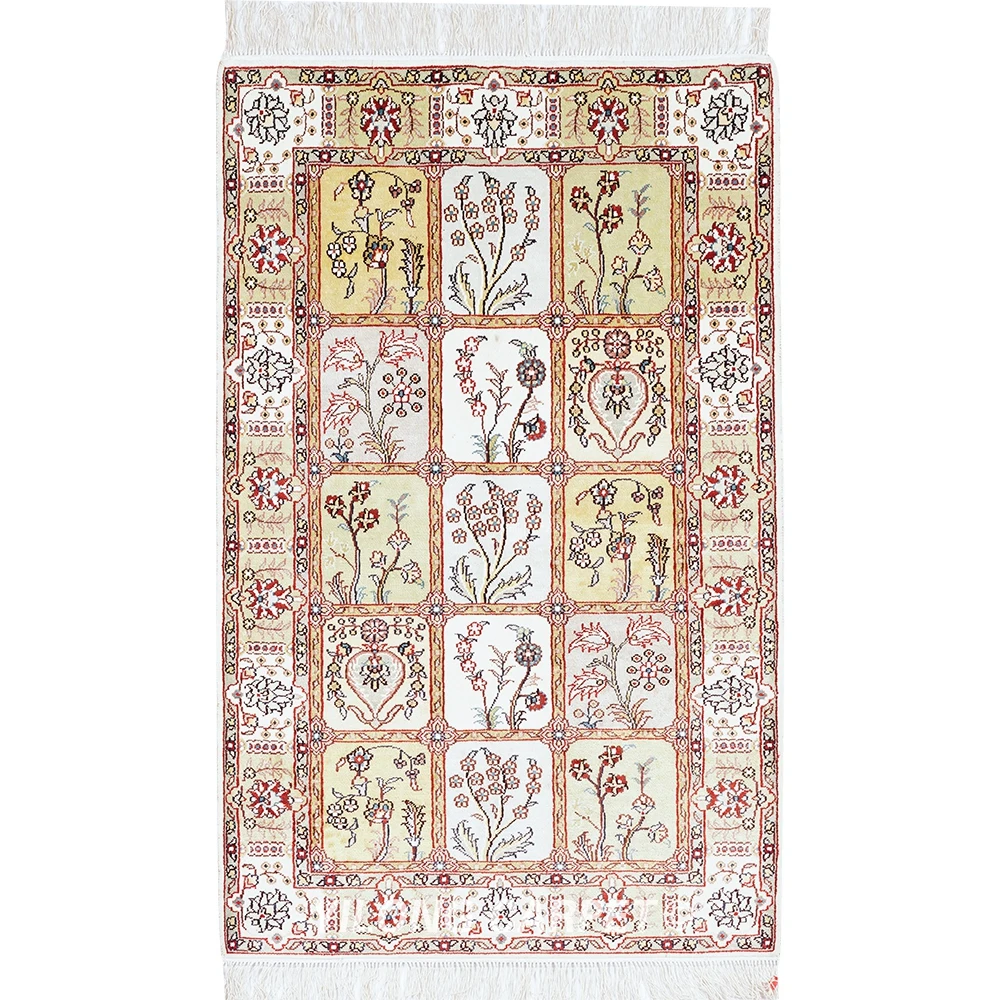 76x122cm New Four Seasons Design Persian Carpet Exquisite Garden Silk Rug (YHW348B)
76x122cm New Four Seasons Design Persian Carpet Exquisite Garden Silk Rug (YHW348B)