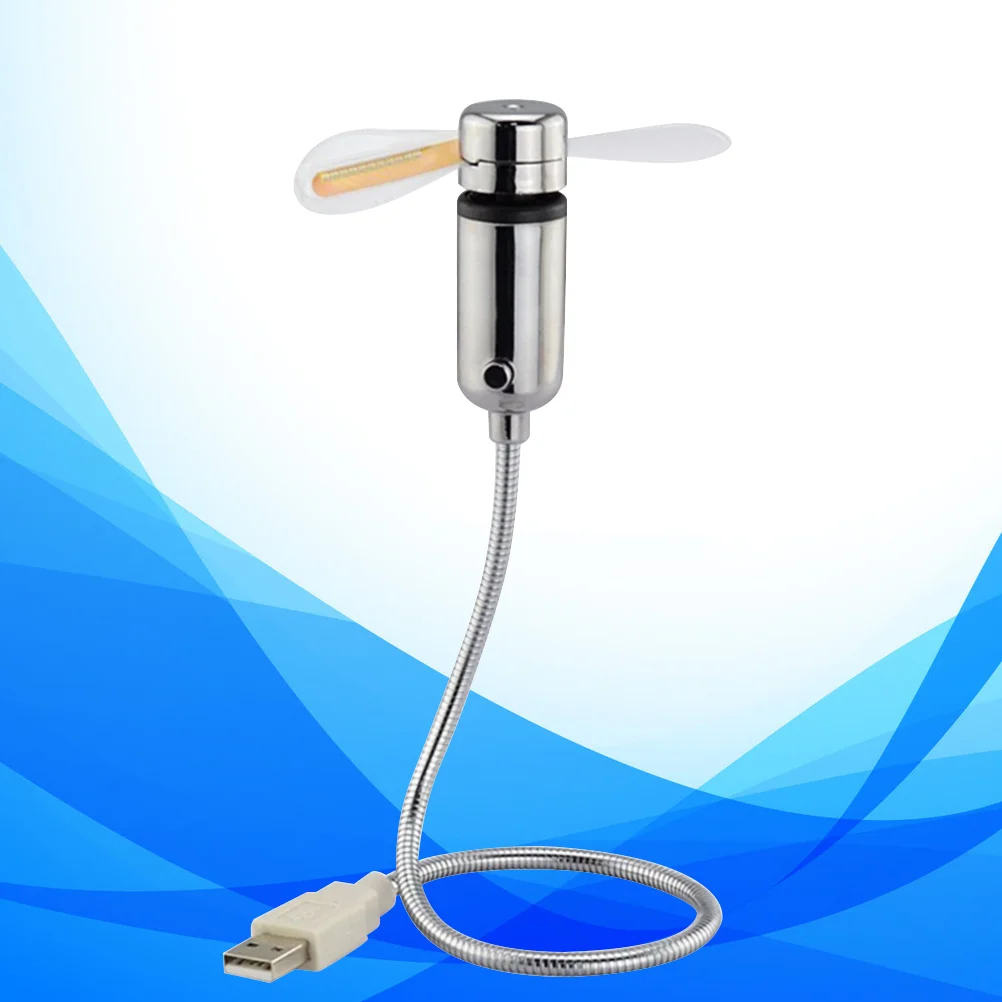 USB Flexible Mini Fan for PC Laptop Safe PVC Material Portable Desk Fan LED Display Adjustable Angle USB Powered
USB Flexible Mini Fan for PC Laptop Safe PVC Material Portable Desk Fan LED Display Adjustable Angle USB Powered