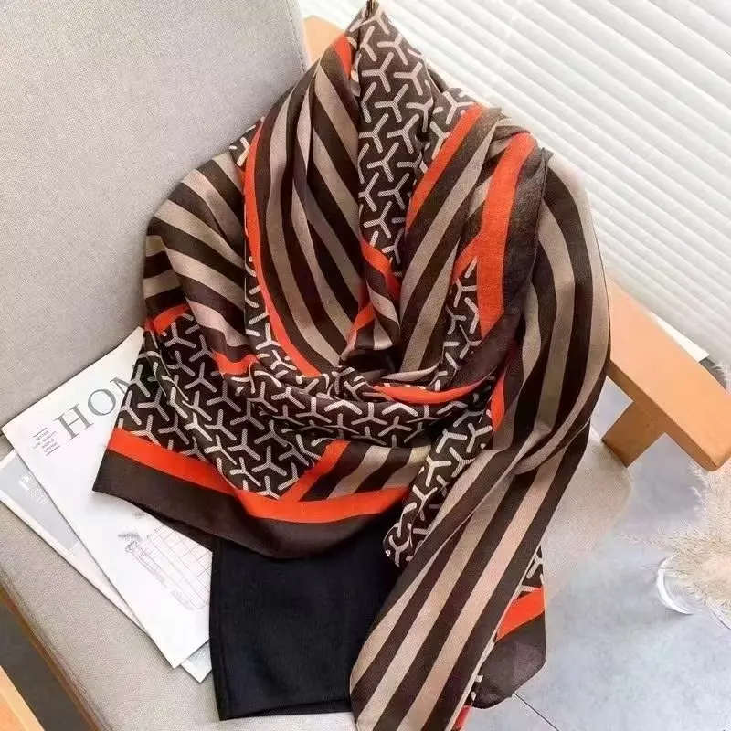 JTVOVO RUNMEIFA 2024 New Luxury Brand Printed Striped Women's Scarf Large Size Muslim Fashion Hijab Dubai Malaysia Ramadan Shawl
JTVOVO RUNMEIFA 2024 New Luxury Brand Printed Striped Women's Scarf Large Size Muslim Fashion Hijab Dubai Malaysia Ramadan Shawl