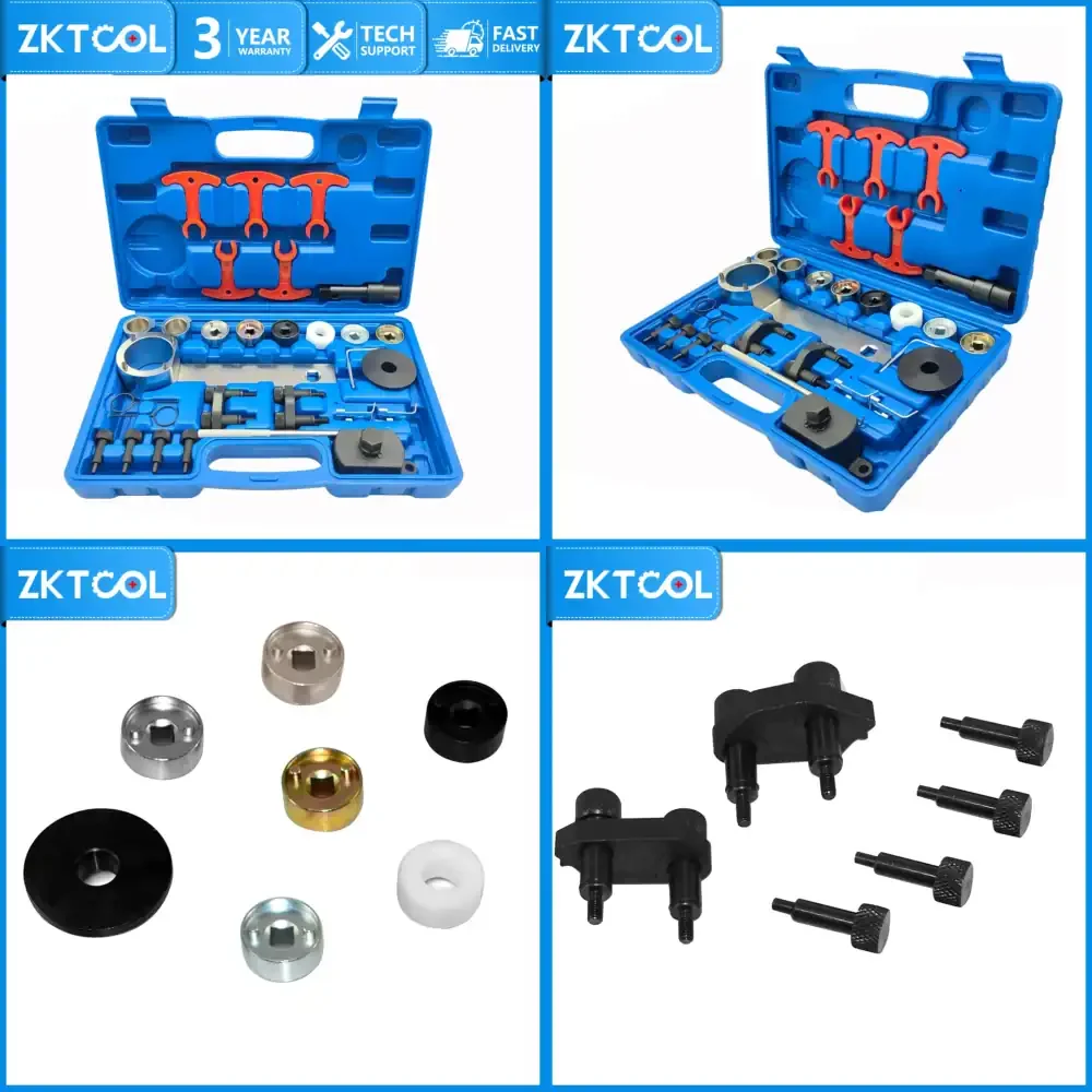 Brand new large set of engine crankshaft timing tool kit for 1.8 2.0 TSI TFSI EA888 T10352 T40196 T40271 T10368
Brand new large set of engine crankshaft timing tool kit for 1.8 2.0 TSI TFSI EA888 T10352 T40196 T40271 T10368