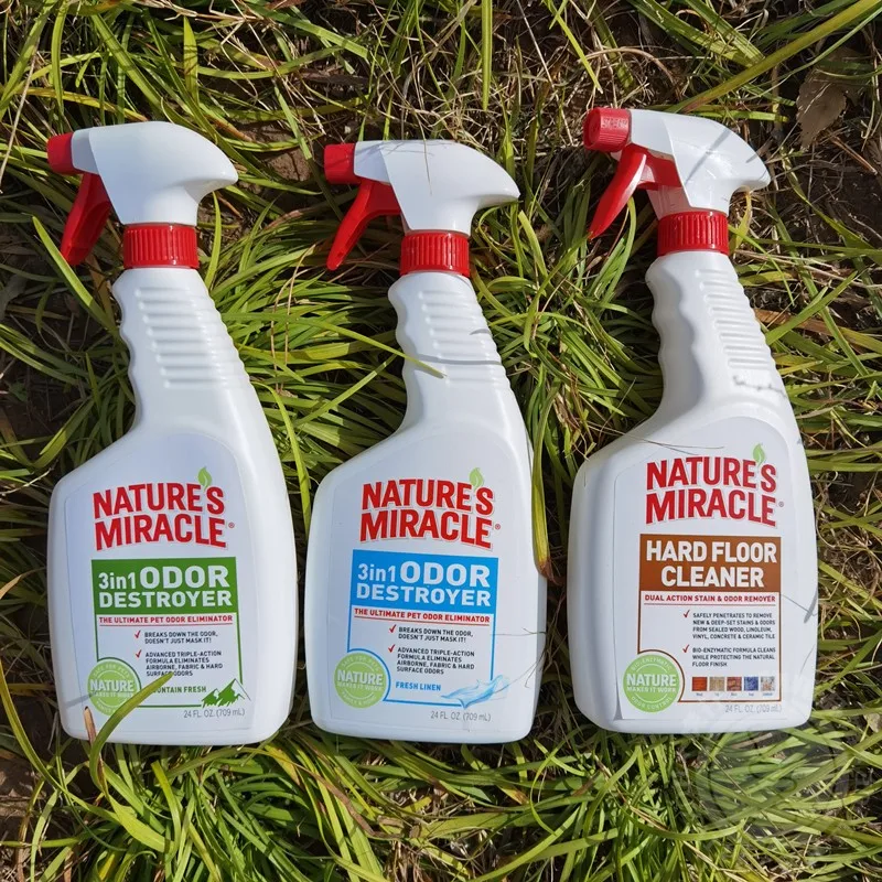 Powerful sterilization, decontamination, deodorant and pet odor-removing disinfectant for natural miracle dogs and cats 709
Powerful sterilization, decontamination, deodorant and pet odor-removing disinfectant for natural miracle dogs and cats 709