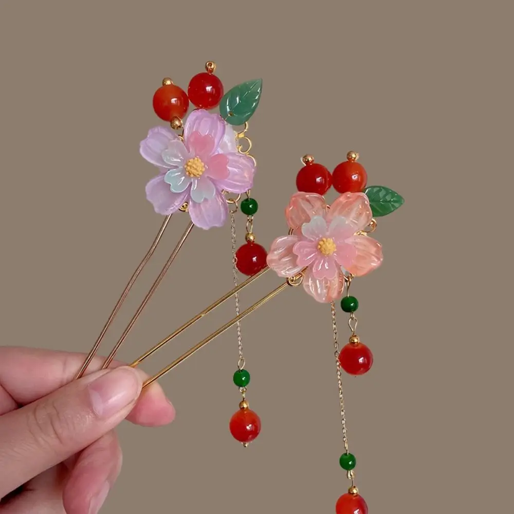 Elegant Chinese Style Flower Hair Stick Vintage Handmade Hanfu Hair Bun Alloy Hair Clips Retro Hair Clasp for Hanfu Party
Elegant Chinese Style Flower Hair Stick Vintage Handmade Hanfu Hair Bun Alloy Hair Clips Retro Hair Clasp for Hanfu Party
