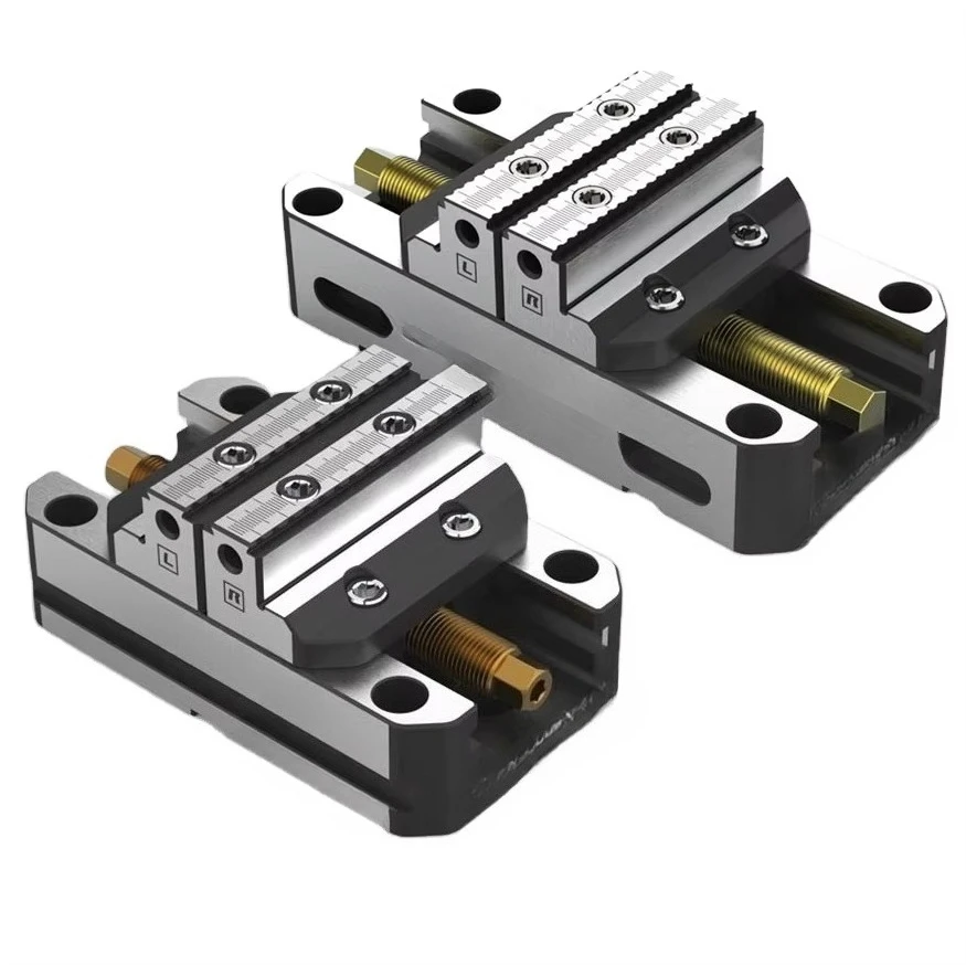 Self-Centering Vise Four or Five Axis Fixture with Gear for Machine Industries Concentric Vise
Self-Centering Vise Four or Five Axis Fixture with Gear for Machine Industries Concentric Vise